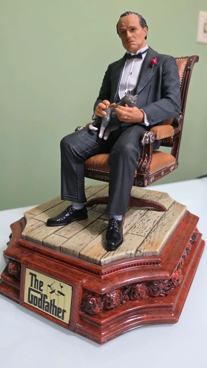 Don Vito Corleone "O Poderoso Chefão" Iron Studios  - Foto 2