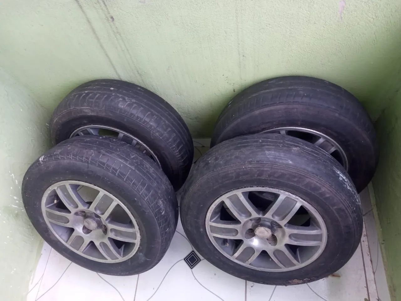 Rodas 14 furacão 4x108 - Foto 2