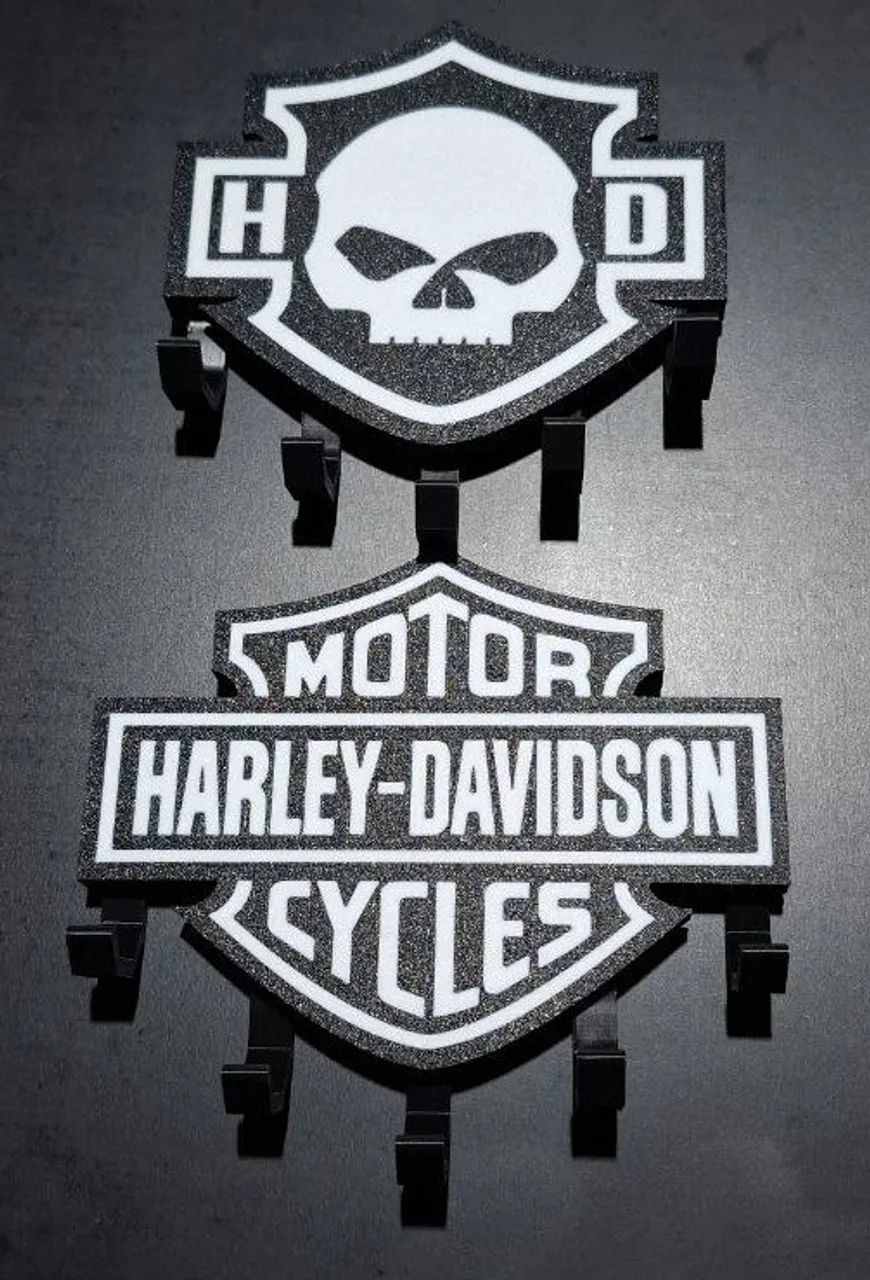 Suporte para chaves temático Harley Davidson - Foto 5