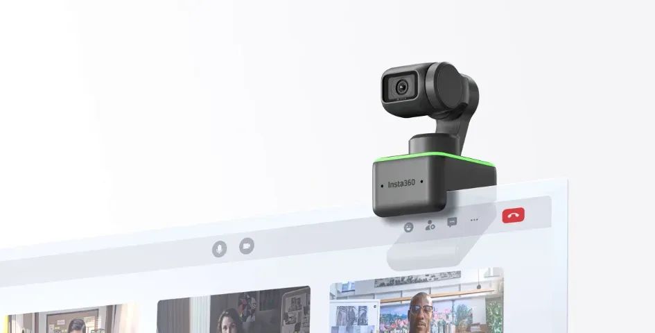 Insta360 Link - Webcam 4K com guimbal integrado e funções de IA