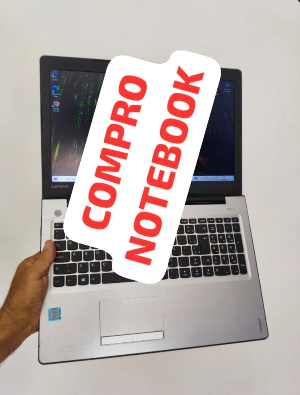 Vende Lenovo Ideapad 310-15ISK - Rápido, Atualizado e Pronto pra Uso! ?