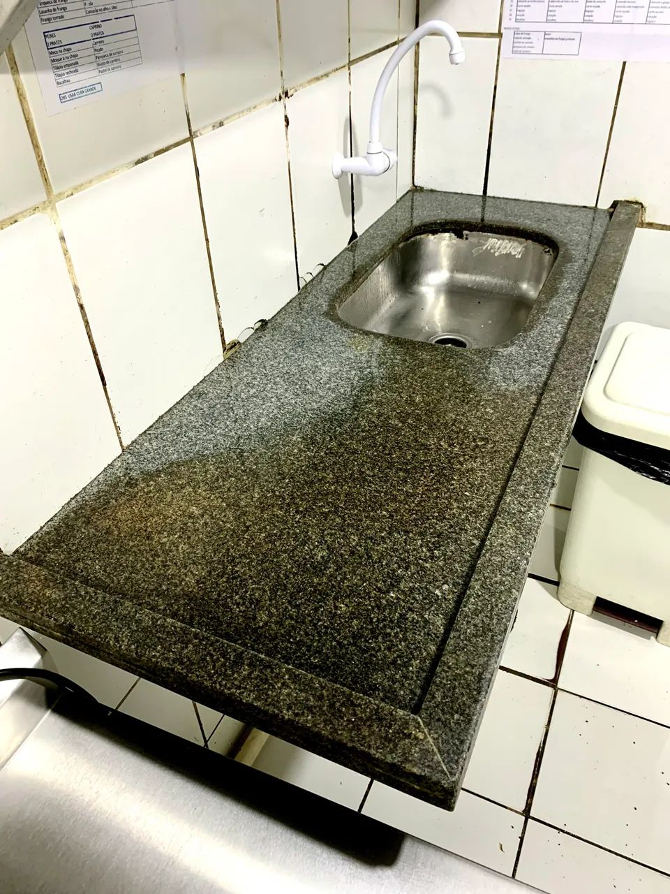 Bancada de granito 
