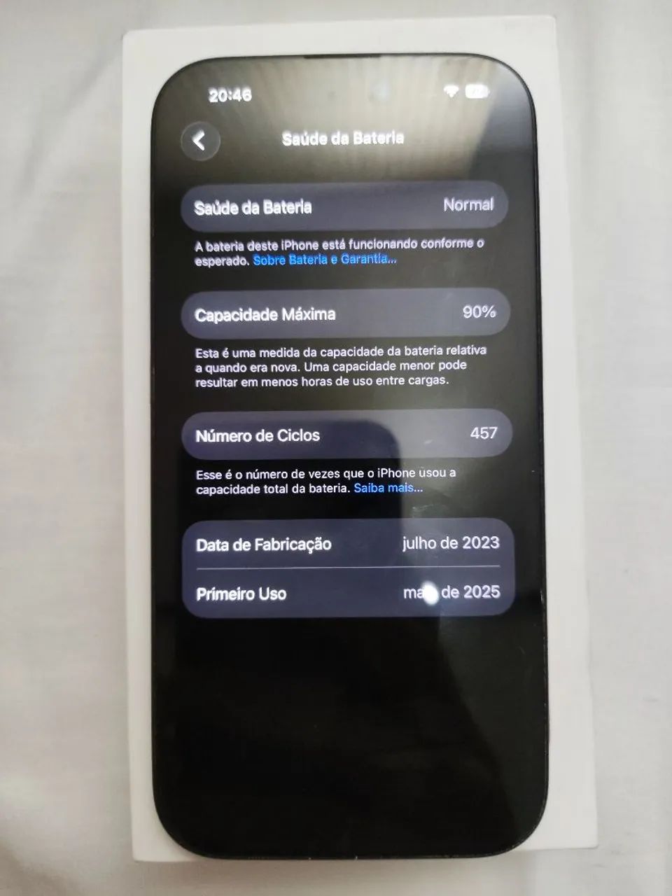 iPhone 15 128GB Bateria 90% - Foto 2