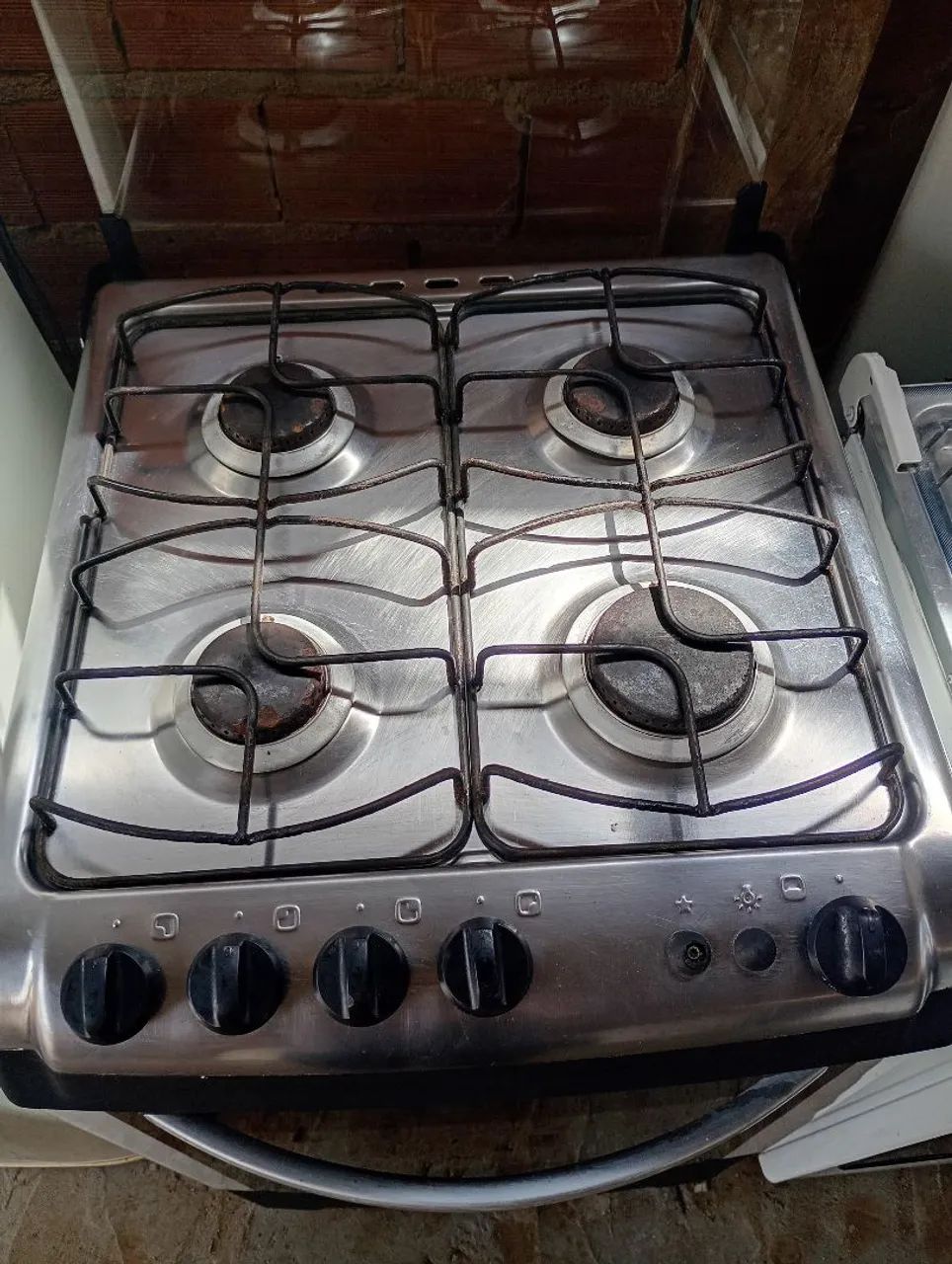 Fogão 4bocas não e automático  - Foto 5