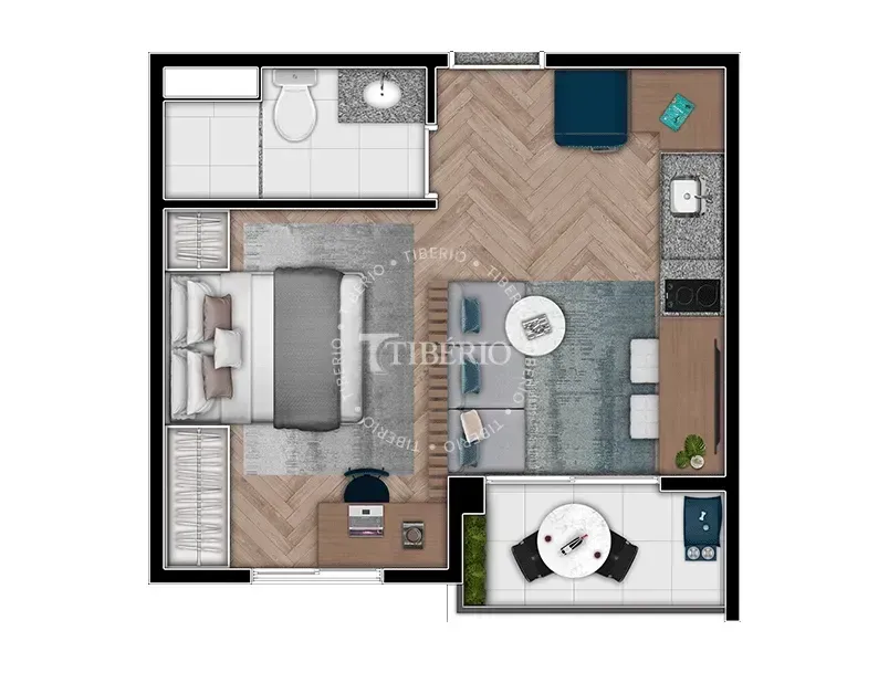 PLANTA 26m²