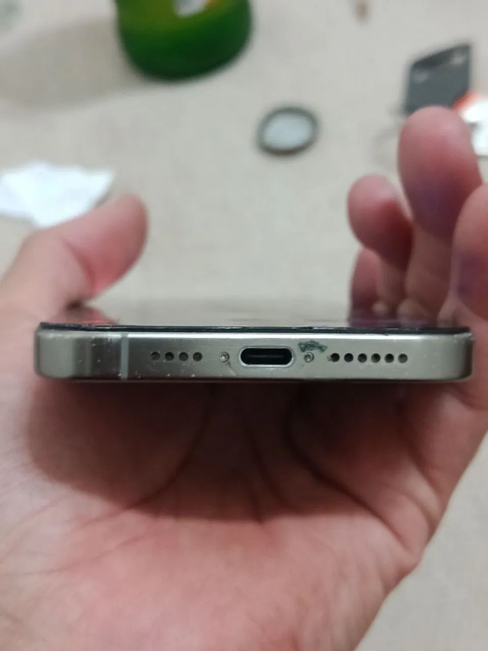 iPhone 15 pro Max 256G com blindagem  - Foto 5