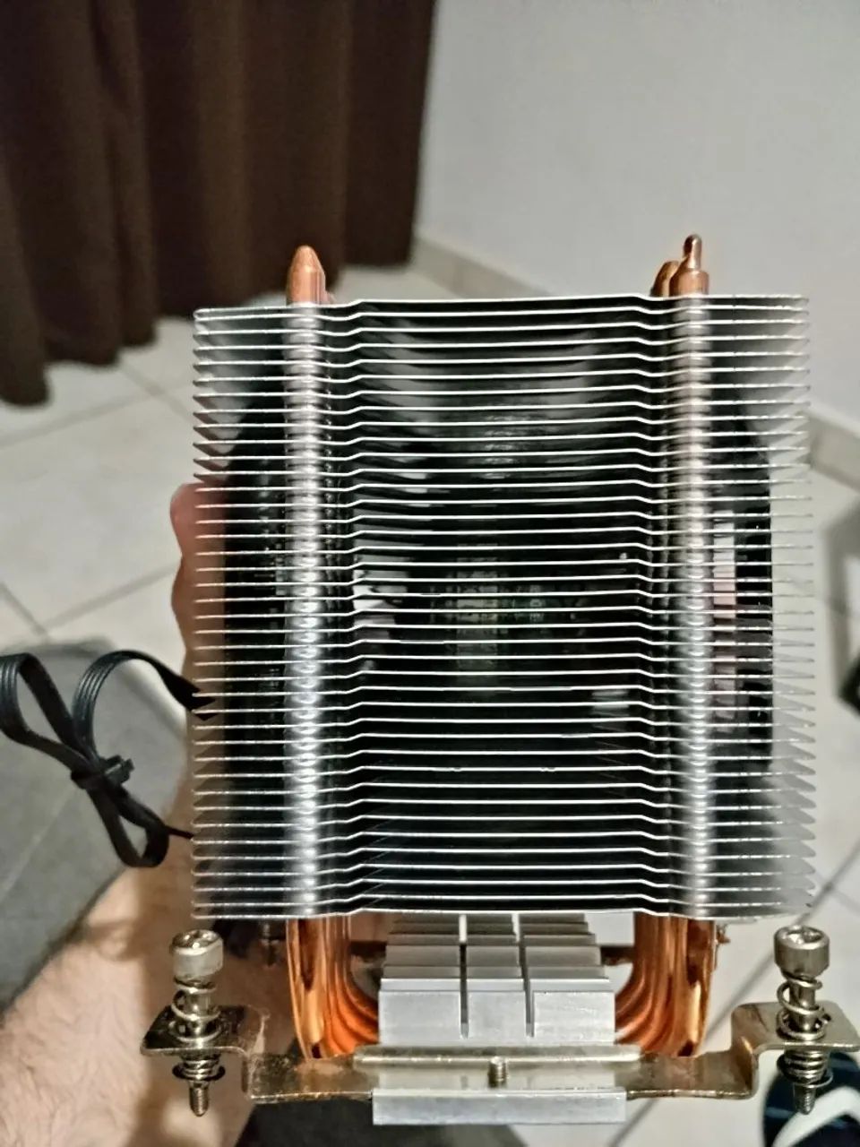 Aircooler da cooler master hyper h410r para processador AMD am4  - Foto 3