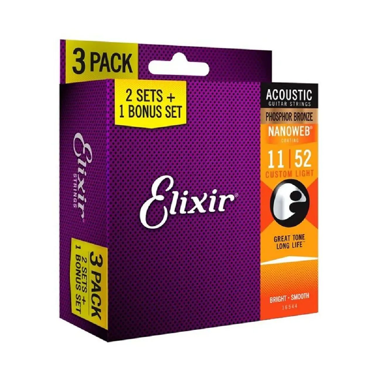 Encordoamento Elixir 0.11 Phosphor Bronze