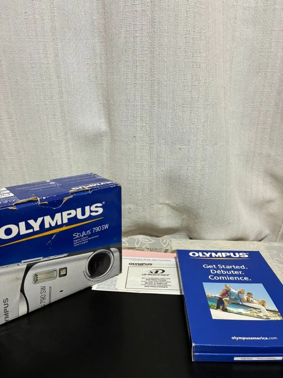 Máquina fotográfica Olympus STYLUS 790SW 7.1 Megapixel - Câmeras e