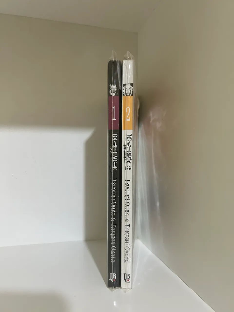 Death Note Mangá versão antiga da JBC Vols 1 e 2 - Foto 2