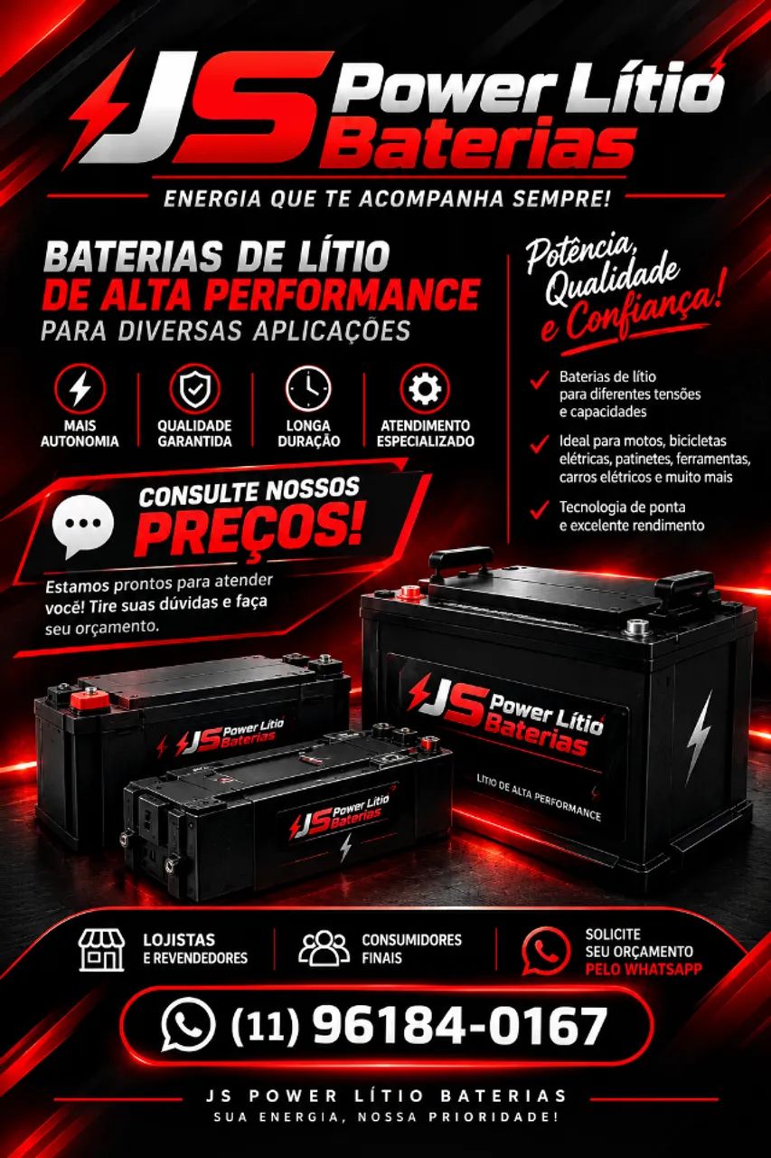 BATERIAS DE LÍTIO 