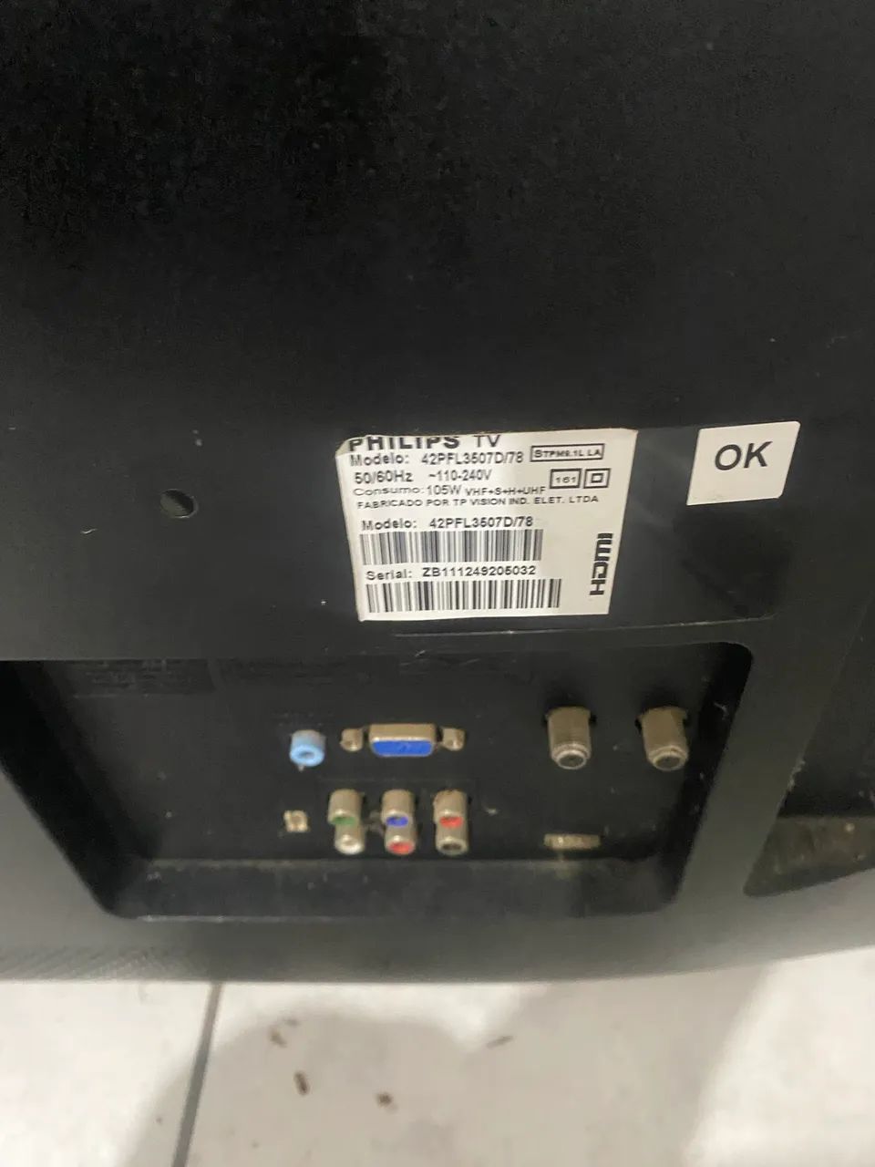 Vende-se tv Philips 42 polegadas  - Foto 5