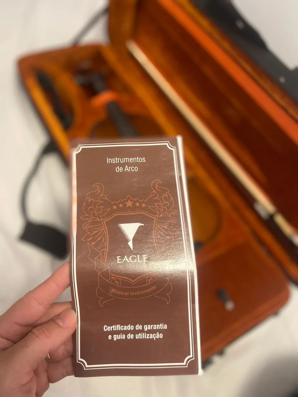Violino Eagle 4/4 ve 441 com case  - Foto 3