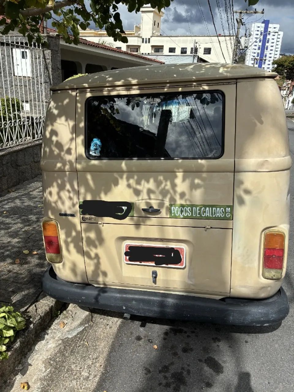 Volkswagen Kombi Furgão (álcool) 1986