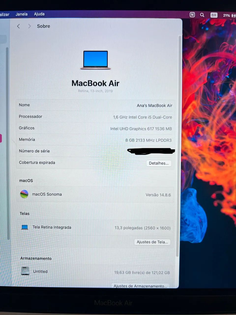 MacBook Air Rose Gold 2019 - Foto 3