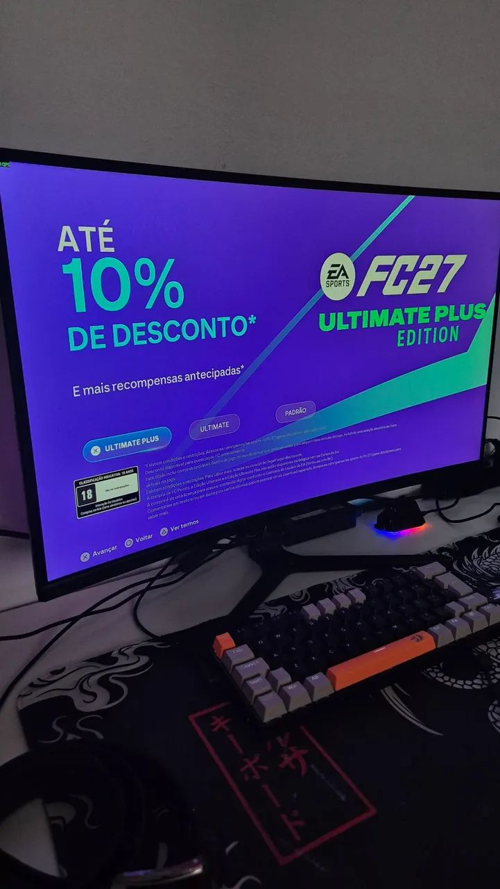 MONITOR MANCER VALAK 27 POLEGADAS, 180 HZ E QUALIDADE 2K (QUAD HD)