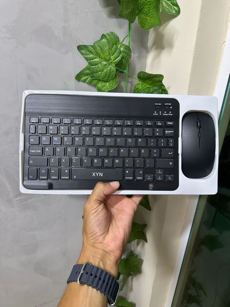Teclado e Mouse Bluetooth Conecttashop