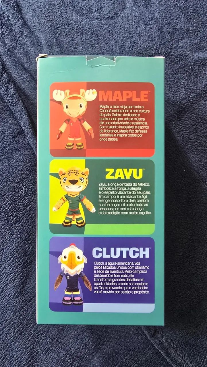 Mascote Copa 2026 - Clutch EUA e Zayu Mexico - Foto 3