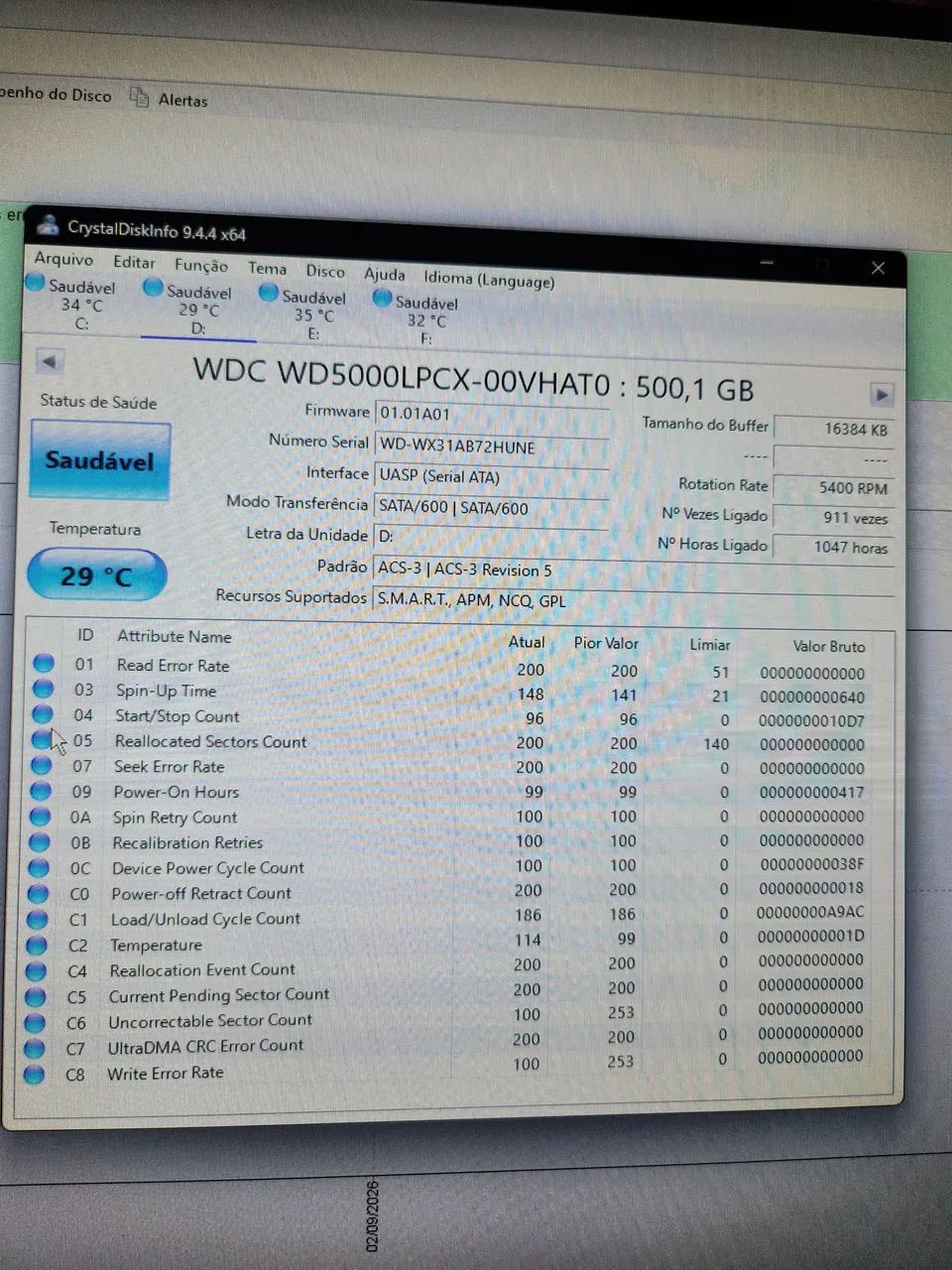 HD 500 GB WD Notebook - Foto 5