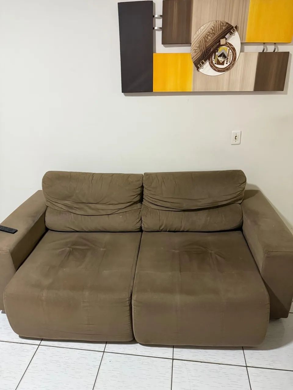 CONJUNTO DE SOFÁ RETRÁTIL E RECLINÁVEL 