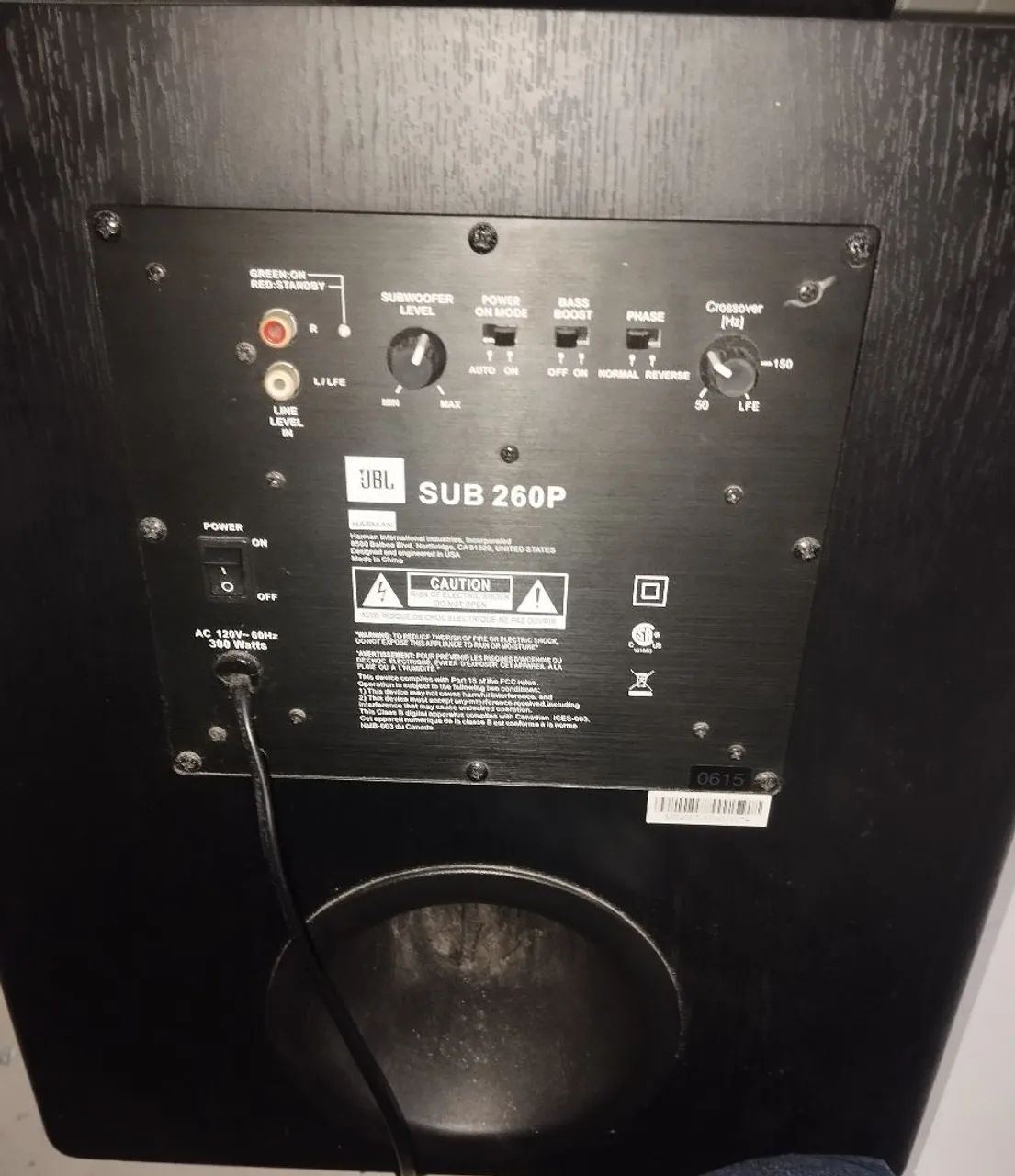 Jbl Subwooofer  - Foto 3