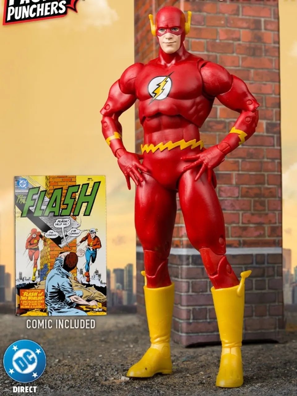 The Flash Barry Allen Mcfarlane Toys DC - Lacrado - Foto 5
