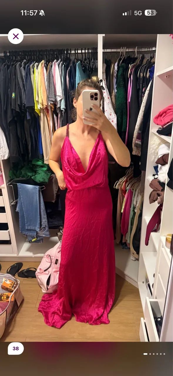 Vestido longo festa