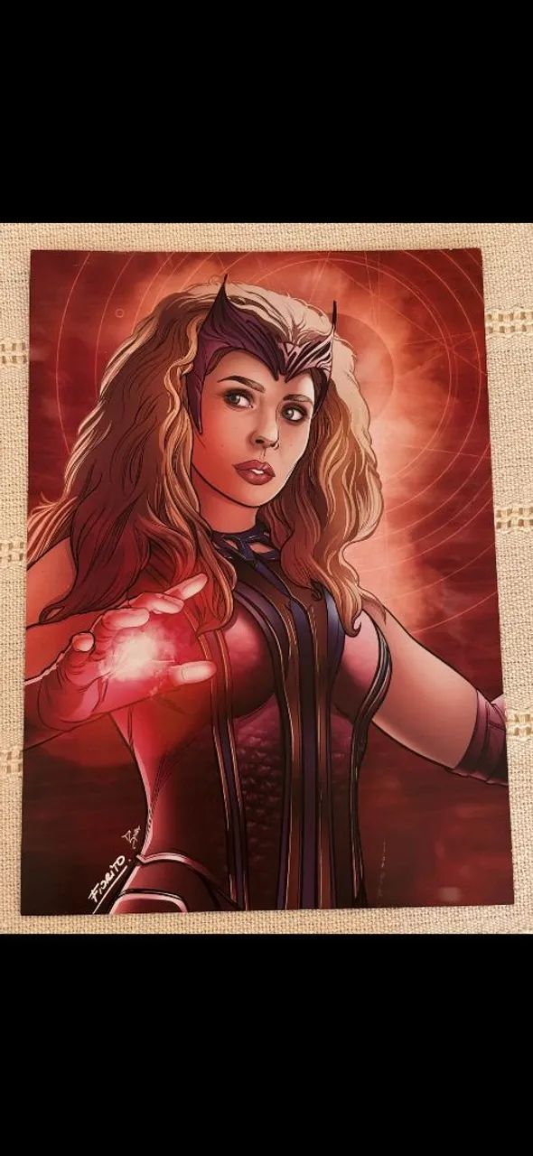 Print Feiticeira Escarlate CCXP