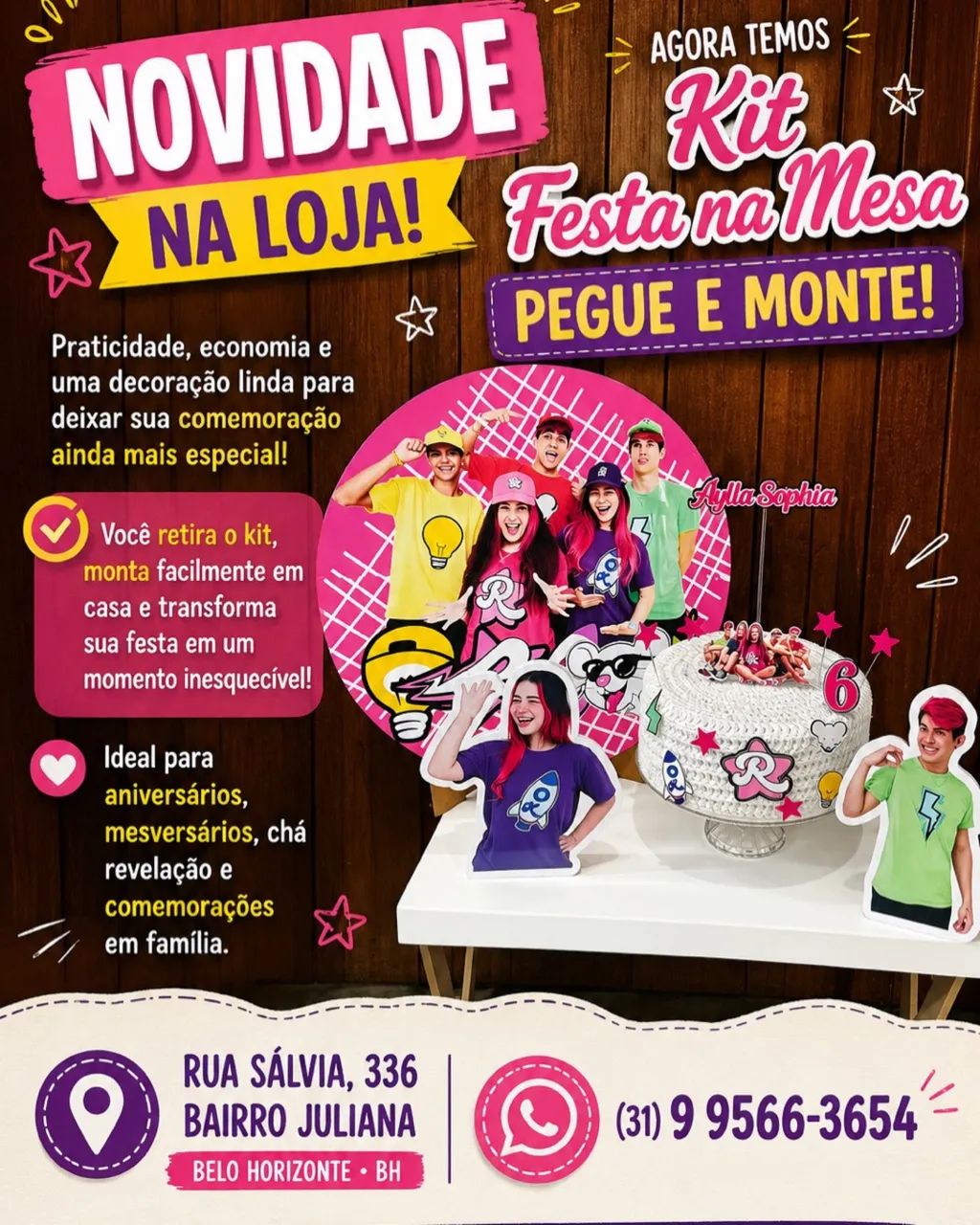 Topo de Bolo Personalizado  - Foto 3