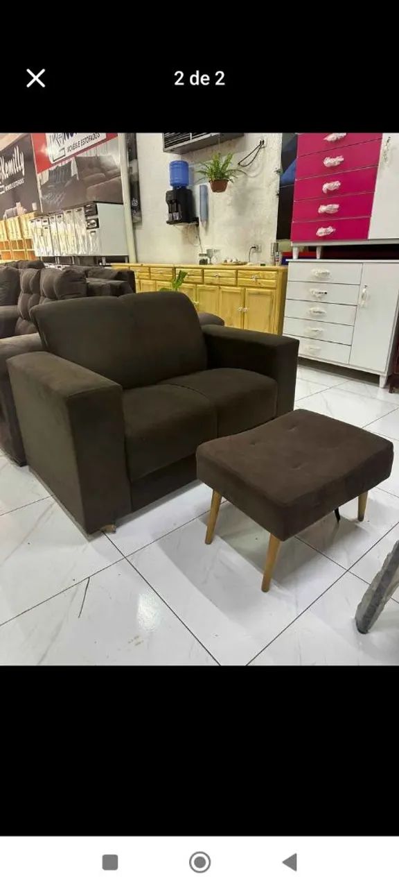 Sofá Novo 2 e 3 Lugares na Promoção - Entrega Grátis  - Foto 5