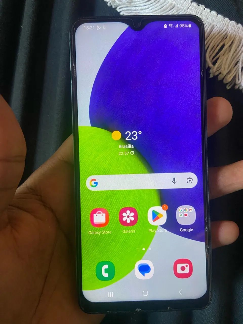 Samsung a 22 128 com 128 gigas de armazenamento - Foto 2