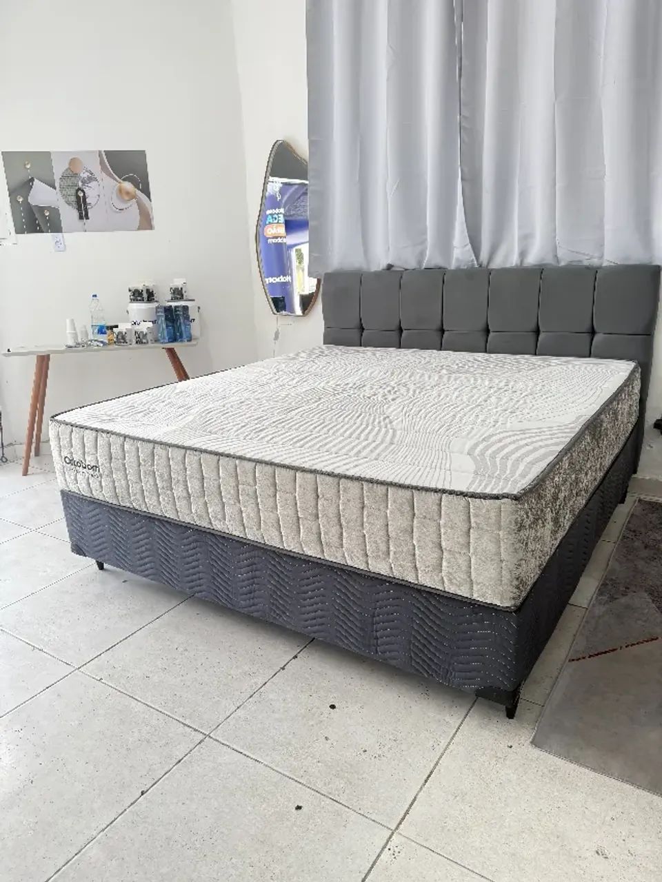 Cama Ortobom  Casal Com Box Casal