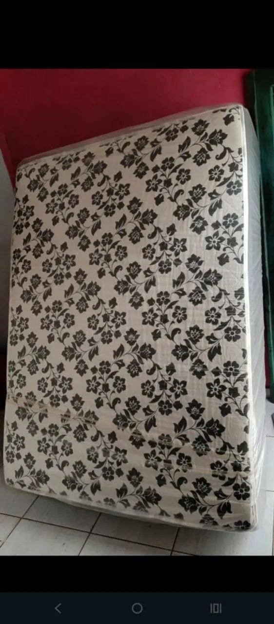 CAMA BOX DE CASAL NOVA DE ESPUMA !!! - Foto 2