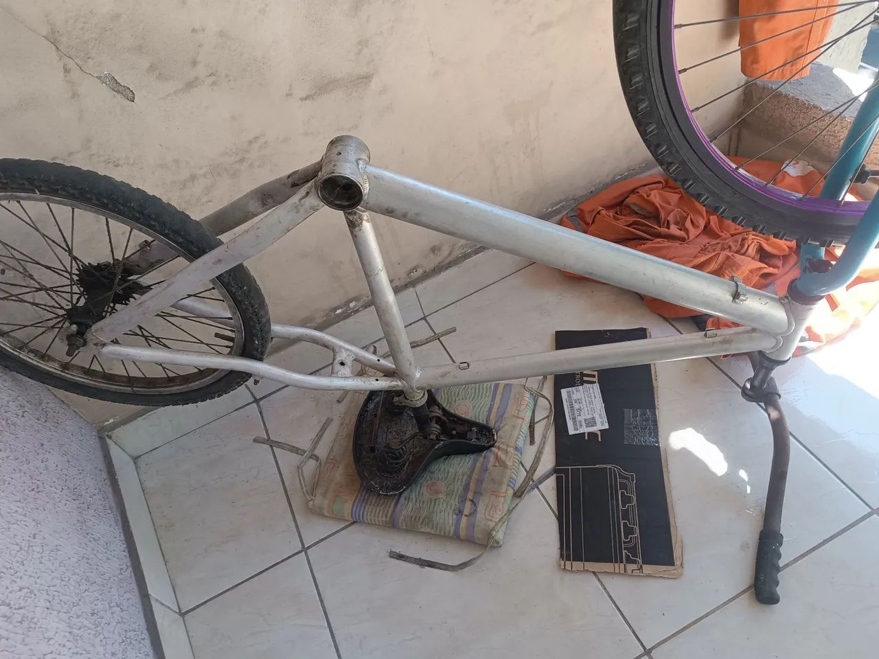 Quadro de Bicicleta em Alumínio 