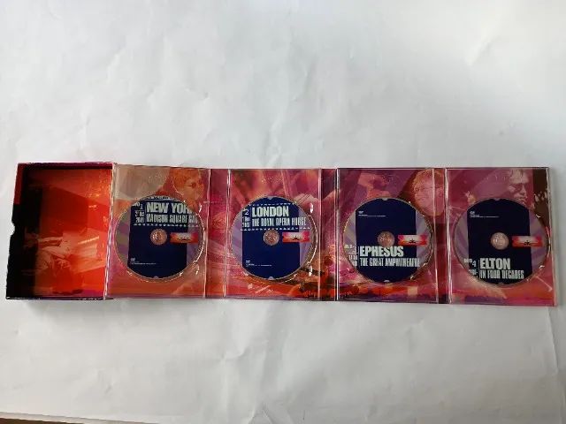 Elton John / Dream Ticket〈5枚組DVD〉限定BOX DVD Elton John Dream Ticket Four Destinations - Box com 4 dvds