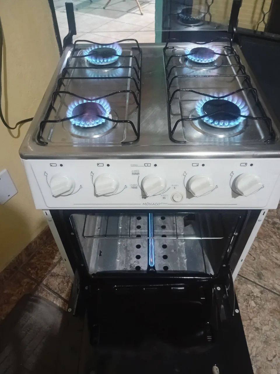 Fogao 4 bocas automático  - Foto 4