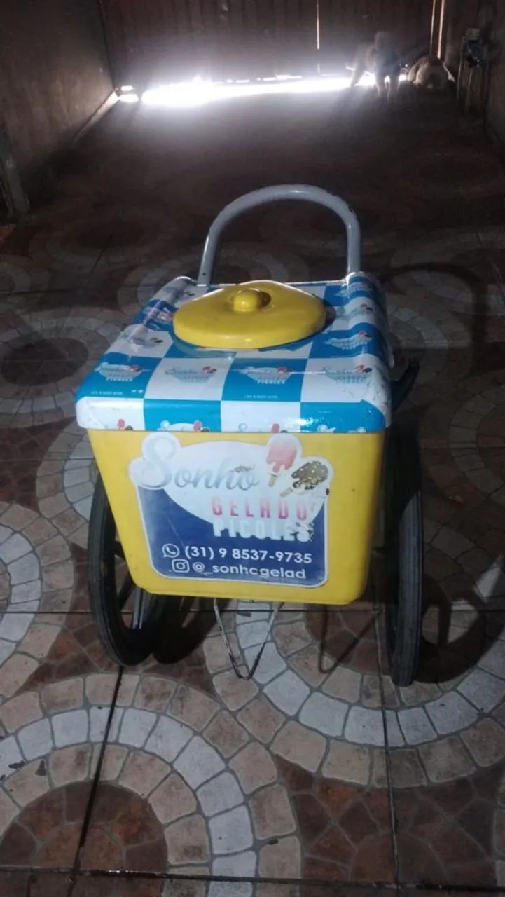 Carrinho de picolés  - Foto 2