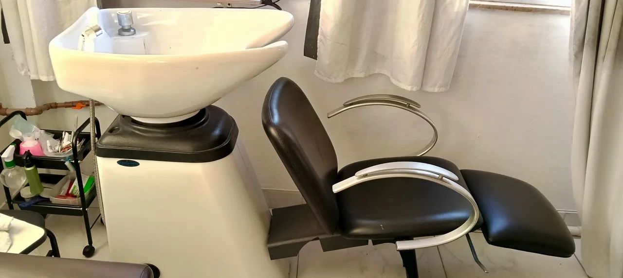 Lavatório profissional ferrante com elevação de pernas - Foto 2