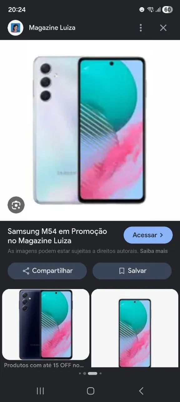 Sansung m54 256gb  - Foto 3