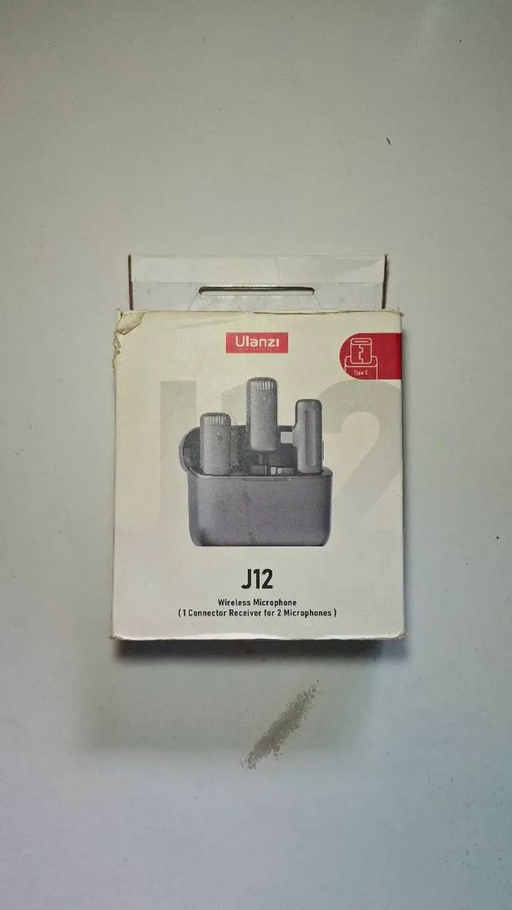 Microfone Lapela Ulanzi J12