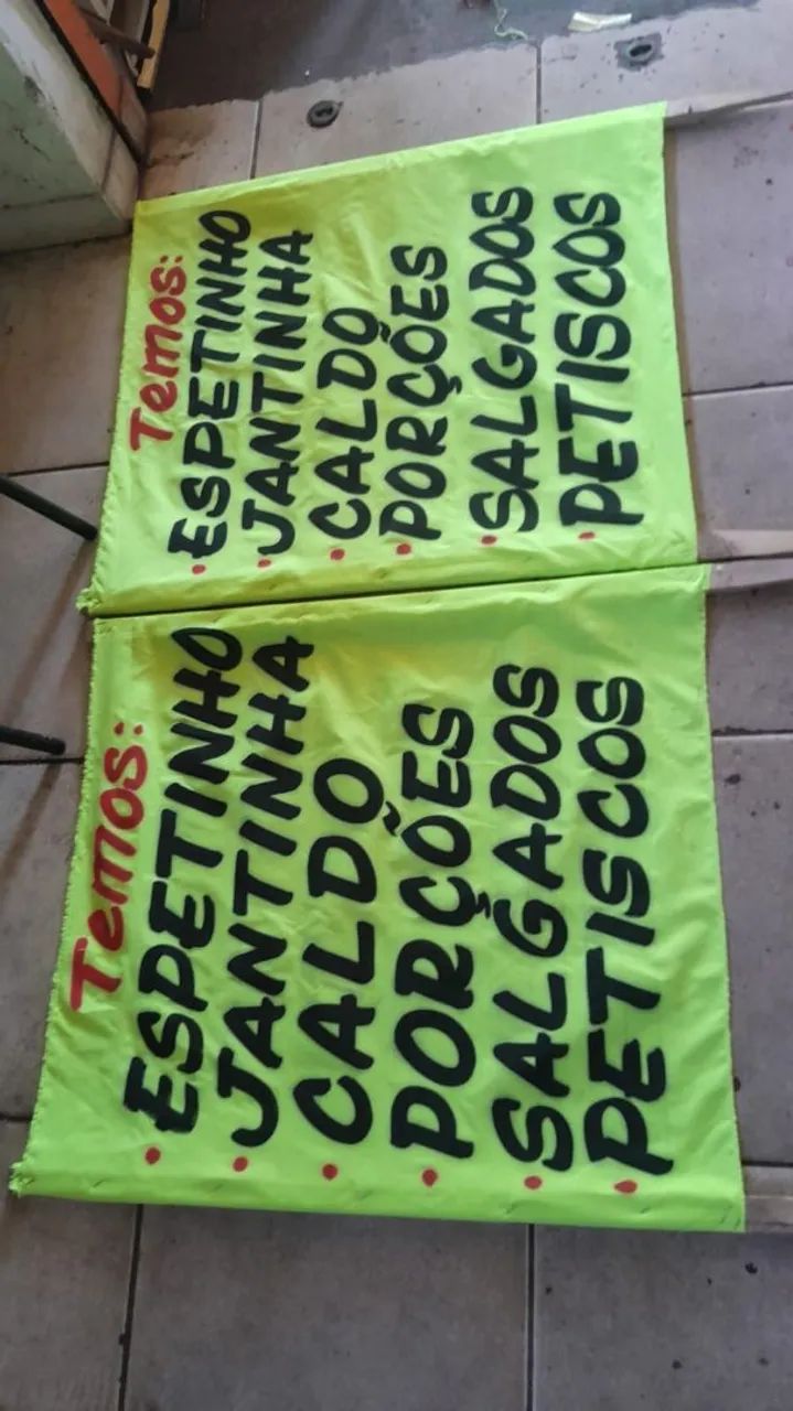 FAIXAS DE TECIDO NEON PERSONALIZADAS - Foto 3