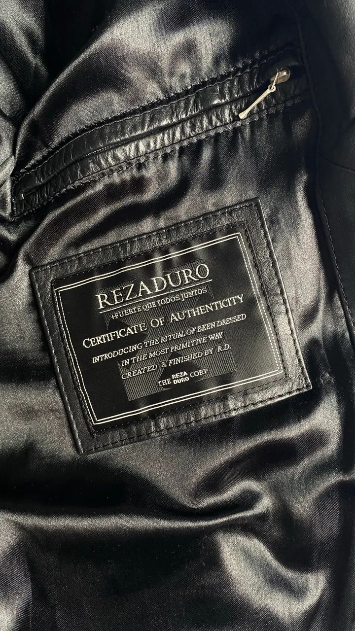 ? JAQUETA REZA DURO - COURO LEGÍTIMO - TAMANHO 52