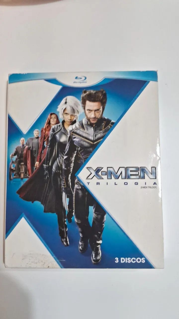 X-MEN TRILOGIA 3 DISCOS ORIGINAUS COM LUVA - CDs, DVDs etc