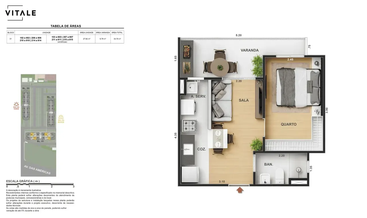 PLANTA 34m²