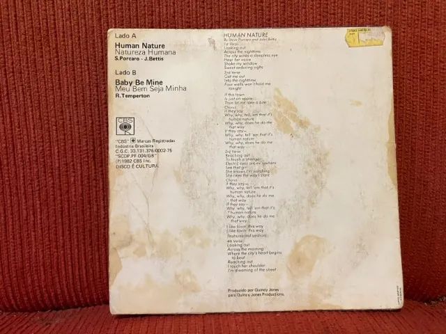 LP Vinil Compacto Michael Jackson Human Nature - Foto 2