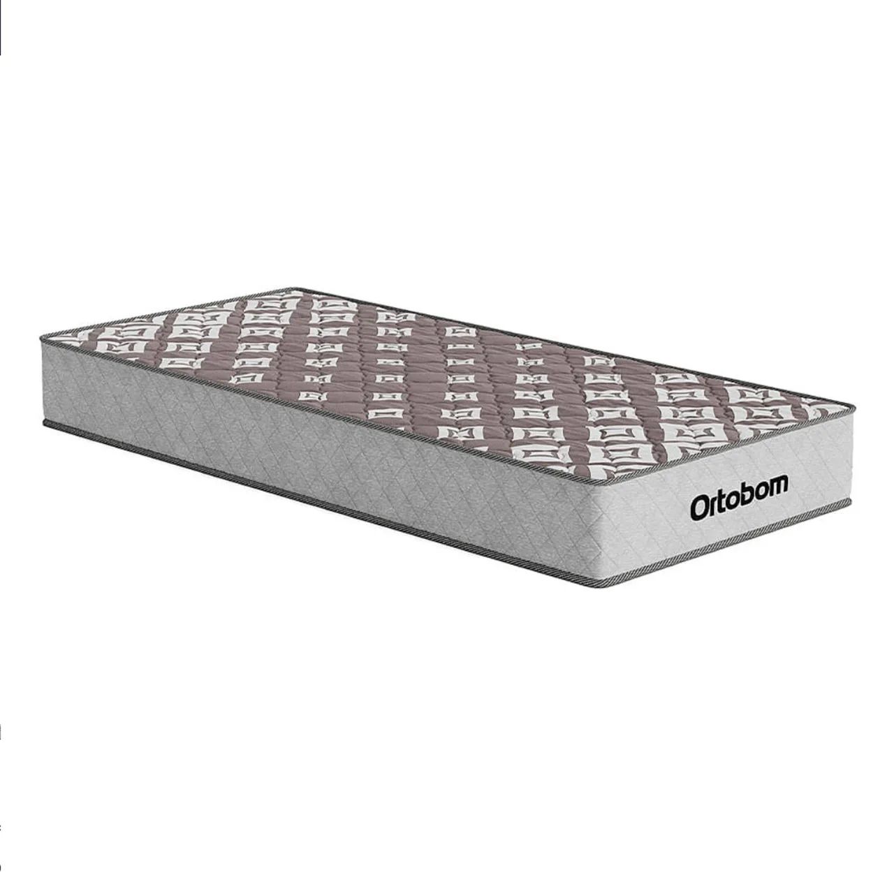 Cama Box Solteiro Ortobom + Colchão | 1 Ano de Uso - Foto 2