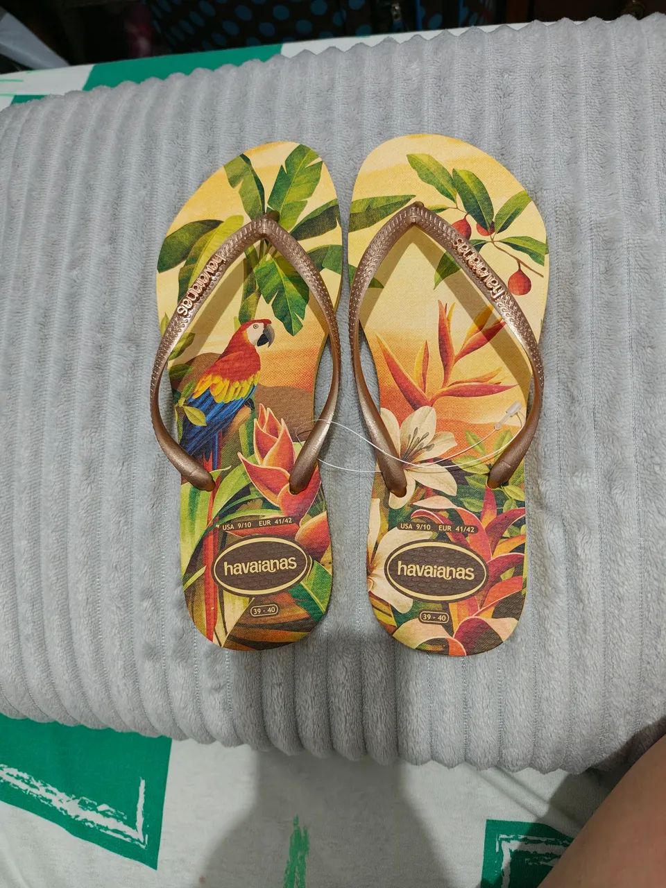 Chinelo havaianas slim tropical original  - Foto 2