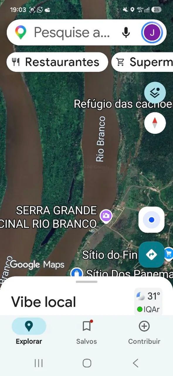 Vendo lote beira Rio Branco, região serra grande 1 - Foto 4