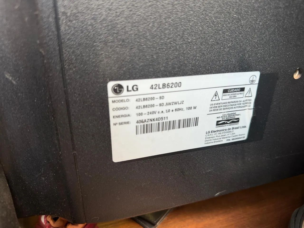 TV 42 polegadas LG cinema 3D muito nova - Foto 2