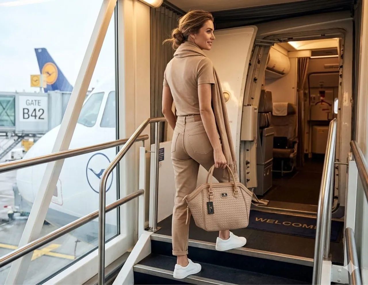 Bolsa Estilo LV Corsa - Elegante, Moderna e Premium - Foto 2